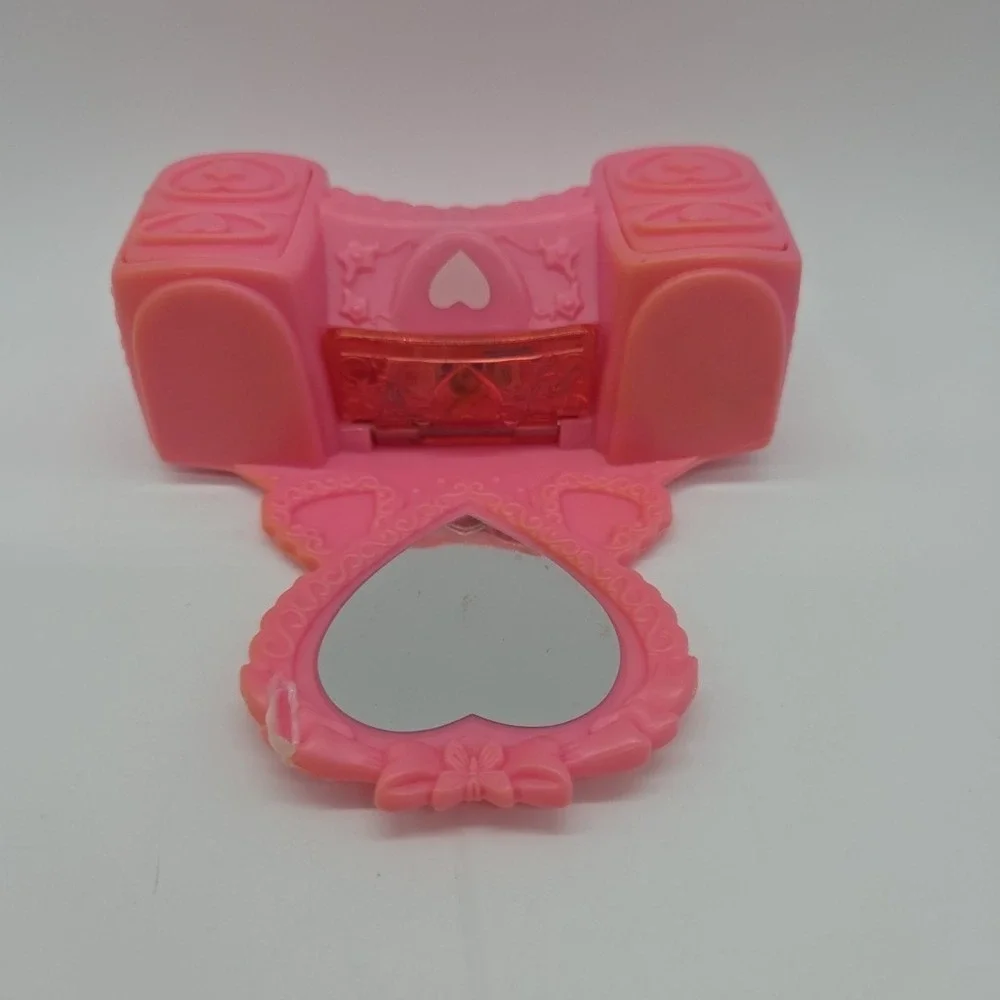 My Little Pony Pink Vanity Drawers Open Rainbow Crystal Castle Replacement Part